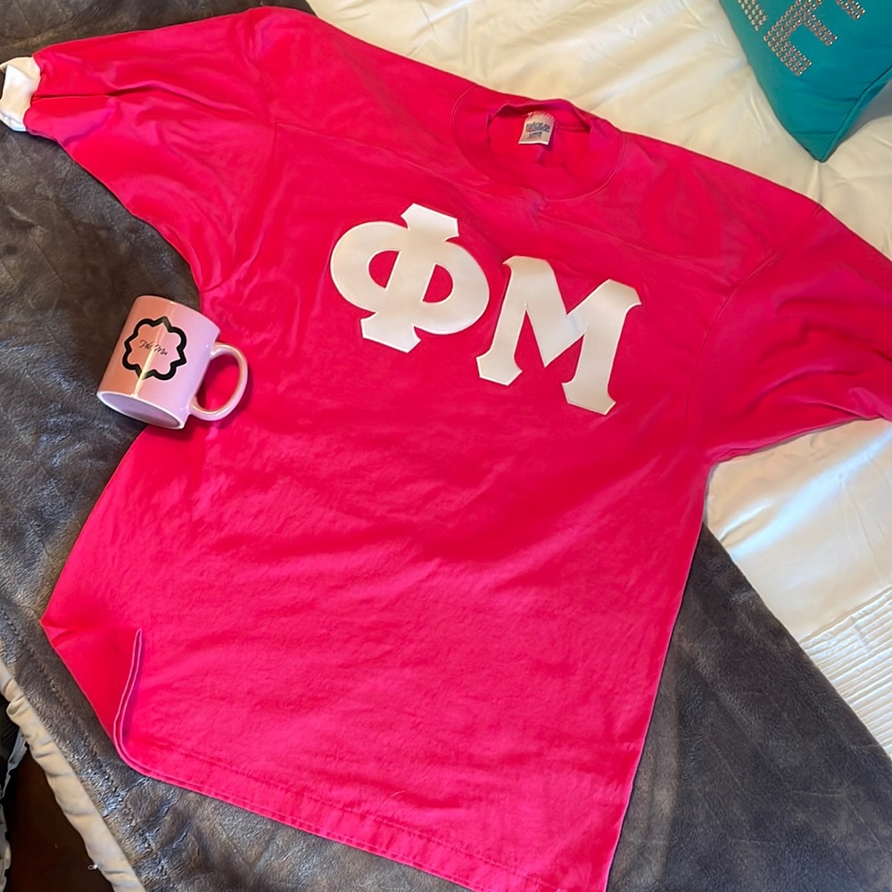 PHI MU T shirt and Cup